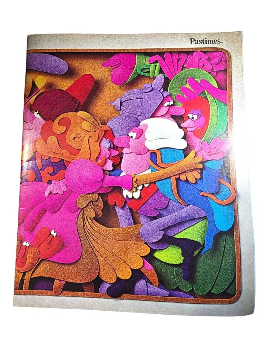 Eastern airlines "Pastimes" magazine 1969 vintage ephemera the wings of man